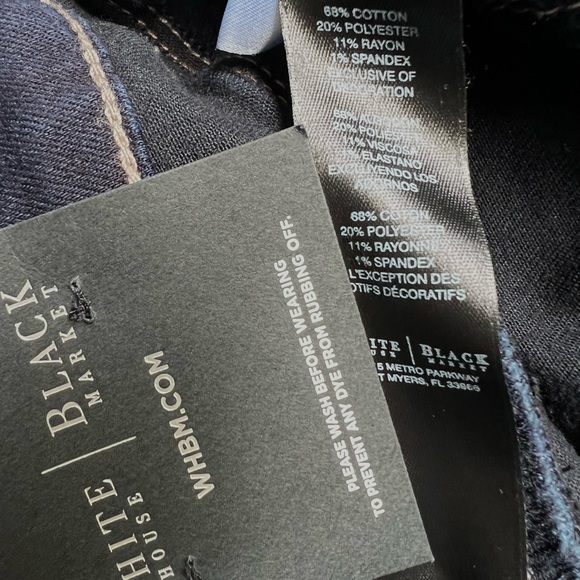 Womens Skinny Jeans Brand: White House & Black Market, Low-Rise, New in Package - Picture 4 of 4